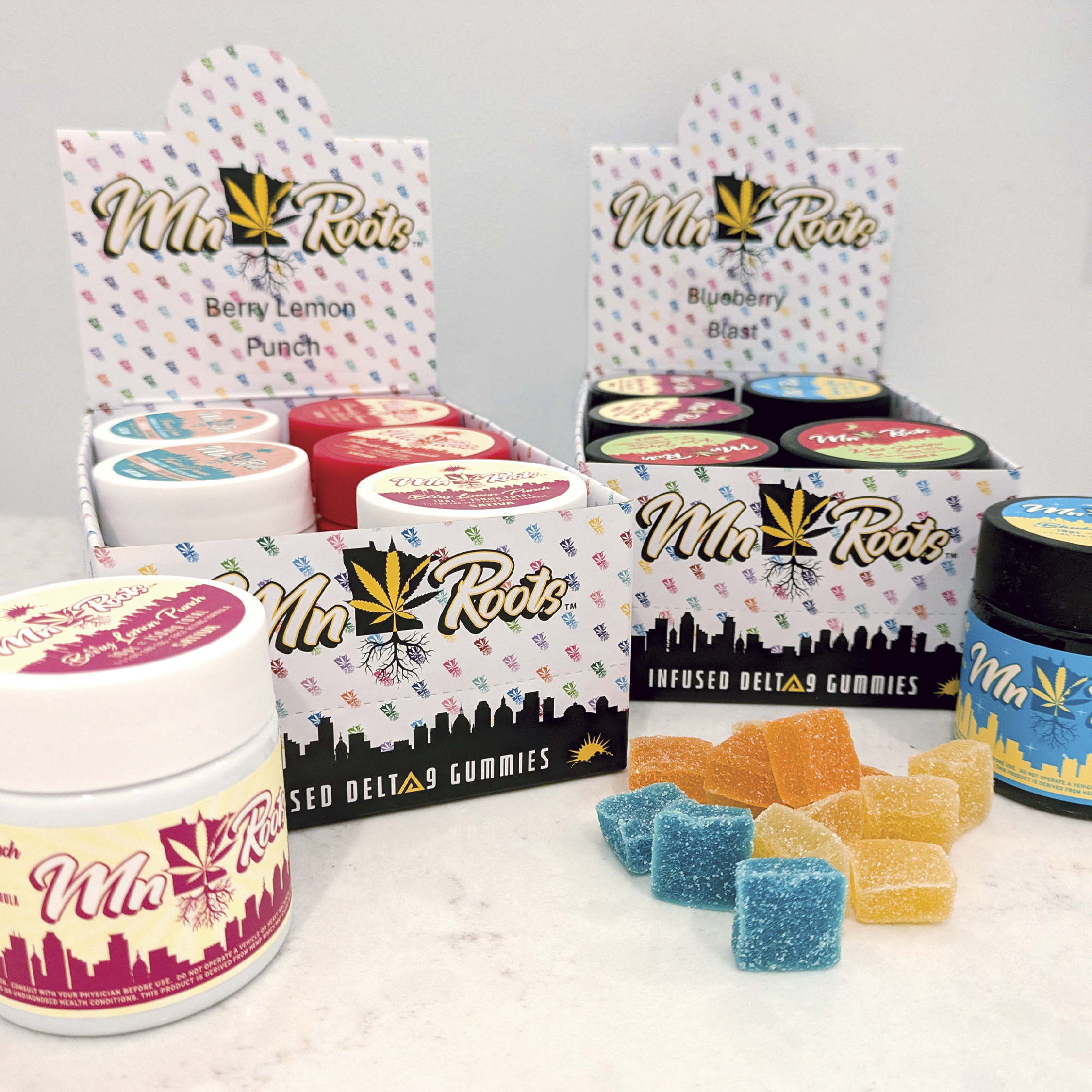 MN Roots Gummy Jars